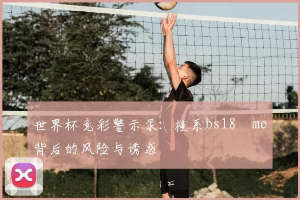 世界杯竞彩警示录：桂系bs18婰me背后的风险与诱惑