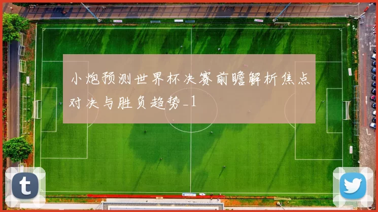 小炮预测世界杯决赛前瞻解析焦点对决与胜负趋势_1